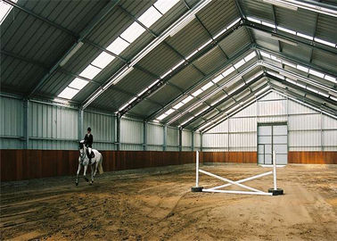 Ферма портативного Префаб стальная линяет размер/цвет амбара лошади металла подгонянные набором